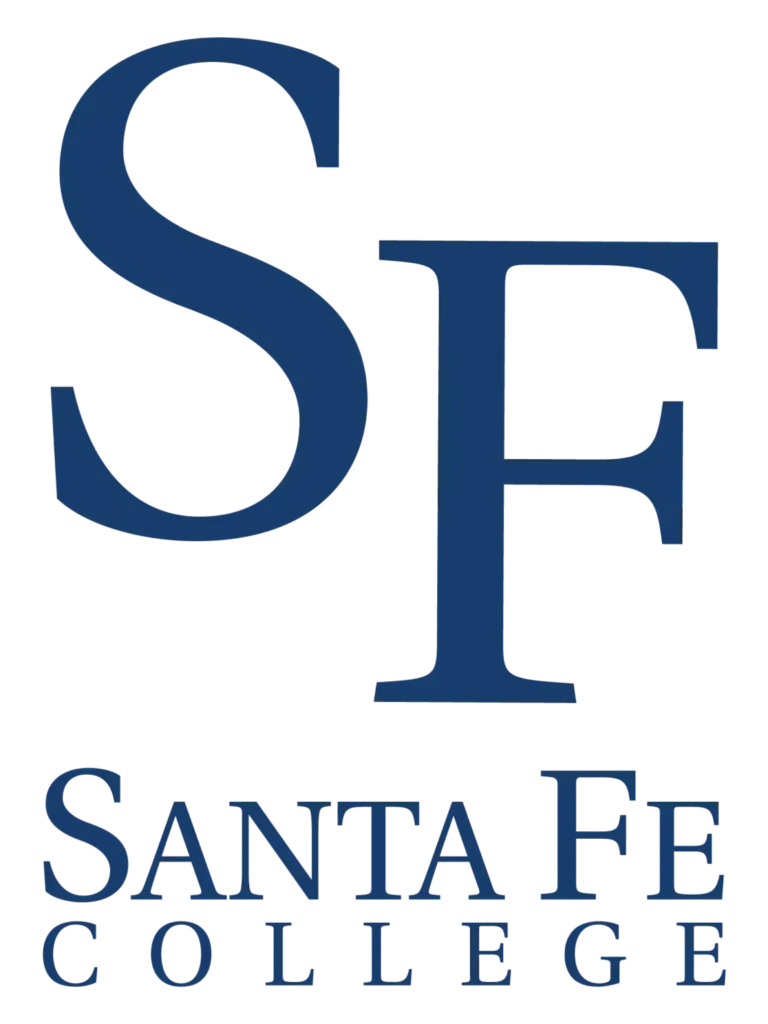 Santa Fe College official logo for Huddy's Escape Room in Gainesville Florida.