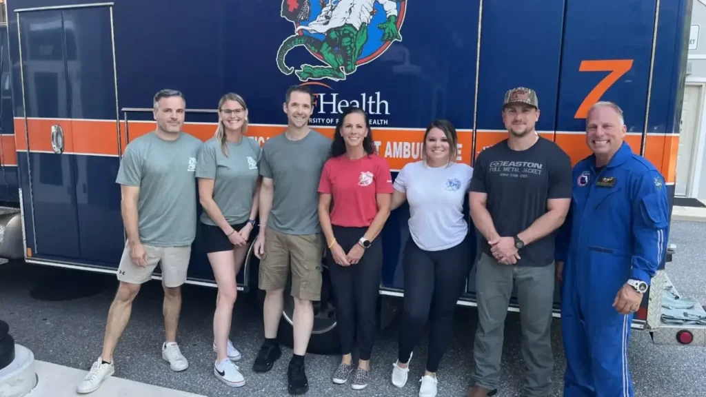 Shandscair Flight Team - after competing in the escape room challenge